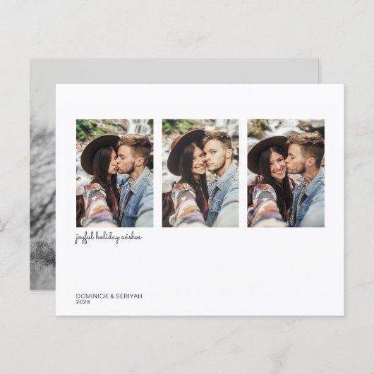 Budget Modernes Minimalistisches Foto (Vorne/Hinten)