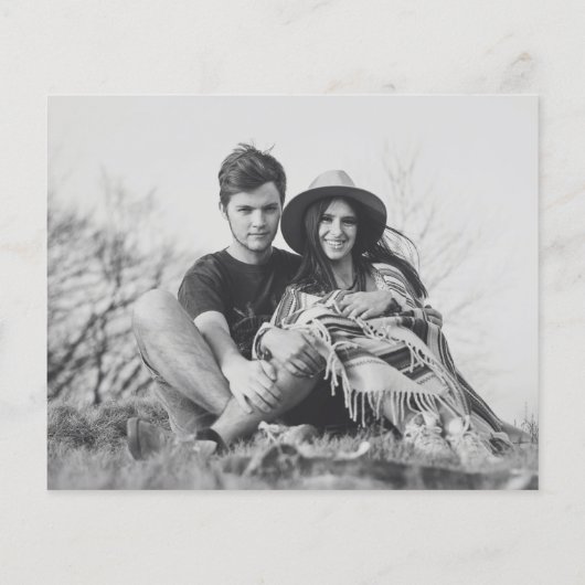 Budget Modernes Minimalistisches Foto (Rückseite)