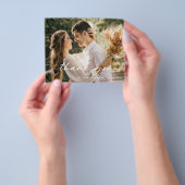 Budget Modernes Minimalistisches Foto Danke Karte (Gruppe)