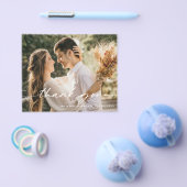 Budget Modernes Minimalistisches Foto Danke Karte (Einzeln)