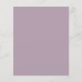 Budget Monogram Lila Wreath Mauve Wedite (Rückseite)
