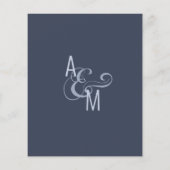 Budget Monogram Modern Simple Weditation (Rückseite)