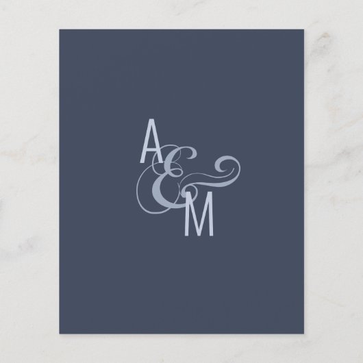 Budget Monogram Modern Simple Weditation (Rückseite)