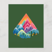 Budget Mountain Adventure erwartet Baby Shower (Rückseite)