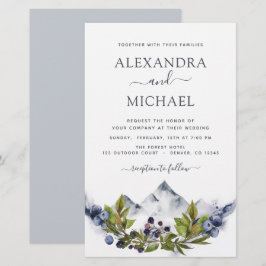 Budget Mountain Rustic Greenerity Wedding