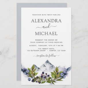 Budget Mountain Rustic Greenerity Wedding