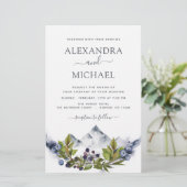 Budget Mountain Rustic Greenerity Wedding (Stehend Vorderseite)