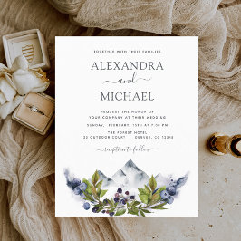 Budget Mountain Rustic Greenerity Wedding