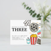 Budget Movie Night Cinema Party Geburtstag Kind (Stehend Vorderseite)