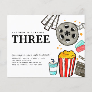 Budget Movie Night Cinema Party Geburtstag Kind