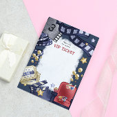 Budget Movie Night Kindergeburtstag Danke Karte