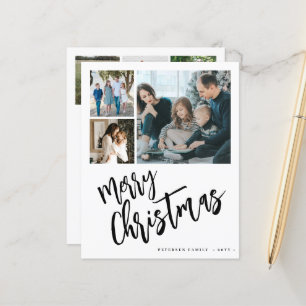 Budget Multi Foto Frohe Weihnachtskarte