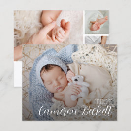 Budget Multiple Foto Collage Geburtserklärung Ankü