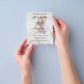 Budget nach dem Party Foto Hochzeit Empfang Flyer (Gruppe)