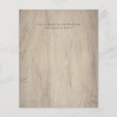 BUDGET Natural Earth Rustic Woodland Blätter (Rückseite)