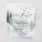 Budget Naturewald & Birds Hochzeit (Vorne/Hinten)