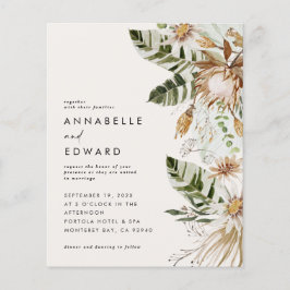 Budget natürlich bohemian botanisch modern elegant