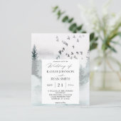 Budget Naturwald & Vögel 2 Hochzeiten (Stehend Vorderseite)