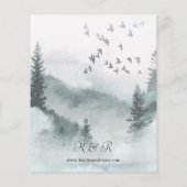 Budget Naturwald & Vögel 2 Hochzeiten (Rückseite)