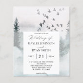 Budget Naturwald & Vögel 2 Hochzeiten (Vorderseite)