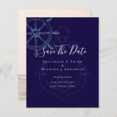 BUDGET Nautical FOTO Rette Daten Sea Beach Ocean (Vorne/Hinten)