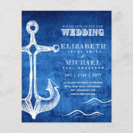 BUDGET Nautical Sailing Hochzeit in Urlaubsort lad