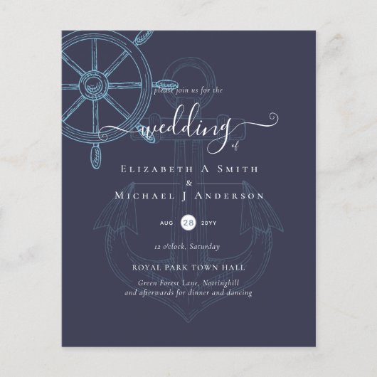 BUDGET Nautical Ships Wheding (Vorderseite)