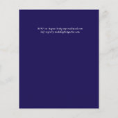 BUDGET Nautical Ships Wheding Flyer (Hinten)