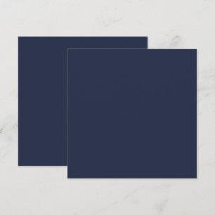 BUDGET Navy Blau Monochromes HOCHZEITSKLEID Dankeskarte