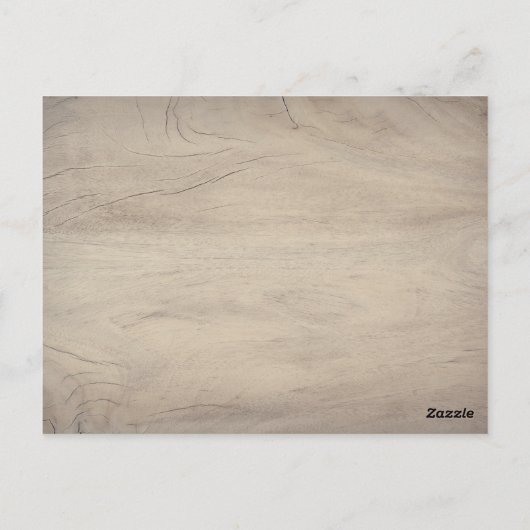 Budget Navy Blue and Coral Wedding Woodland Postkarte (Rückseite)