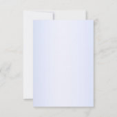 Budget Navy Blue Glitzer Balloon Kindergeburtstag Mitteilungskarte (Rückseite)