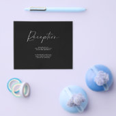 Budget Navy Empfang Information Insert Flyer (Einzeln)