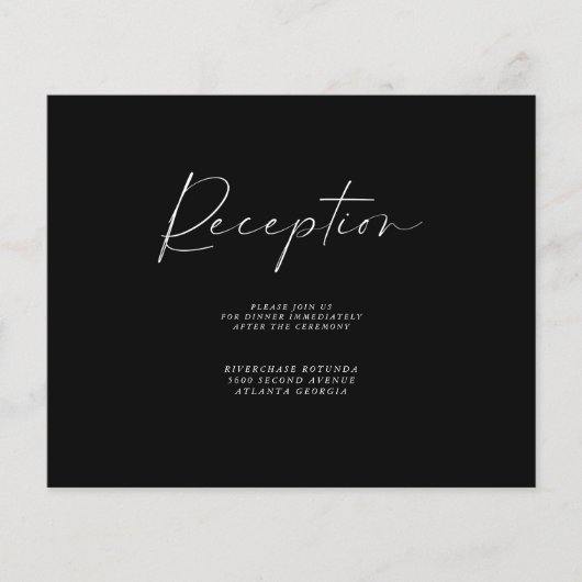 Budget Navy Empfang Information Insert Flyer (Vorne)