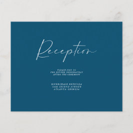 Budget Navy Empfang Information Insert Flyer