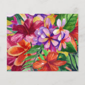 Budget Navy Moderne tropische Bouquet Hochzeit (Rückseite)