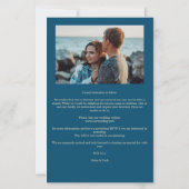 Budget Navy Trendzweige Gold Effect Foto (Rückseite)