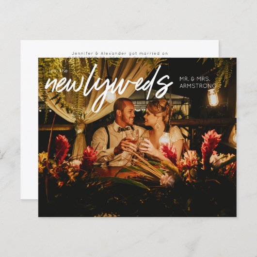 Budget Neu verheiratet HW 1 Foto Post Hochzeit Emp (Vorne/Hinten)