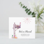 Budget Neue Adressleiste Postfach-Umzugskarte (Stehend Vorderseite)