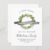 Budget Neue Zuhause-Adresse Wreath Holiday Moving  (Vorne/Hinten)