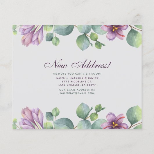 Budget Neue Zuhause Botanical Wir haben Eukalyptus (Rückseite)