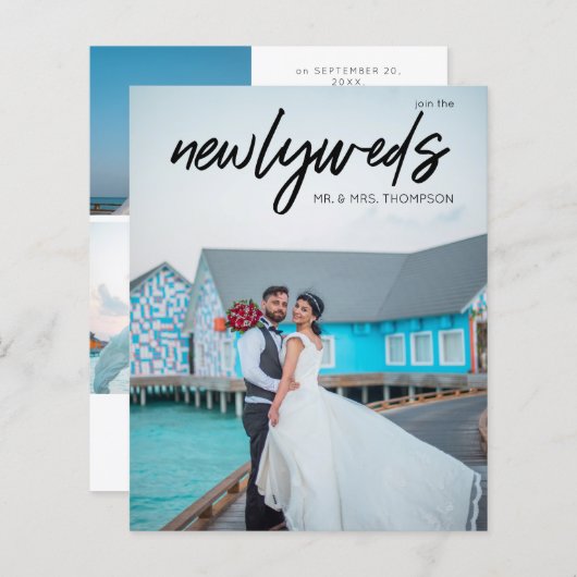 Budget Neugeborene 3 B Foto Post Hochzeit Empfang (Vorne/Hinten)