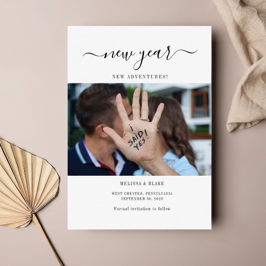 Budget Neujahr Adventures Foto Save the Date