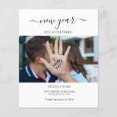 Budget Neujahr Adventures Foto Save the Date (Vorderseite)