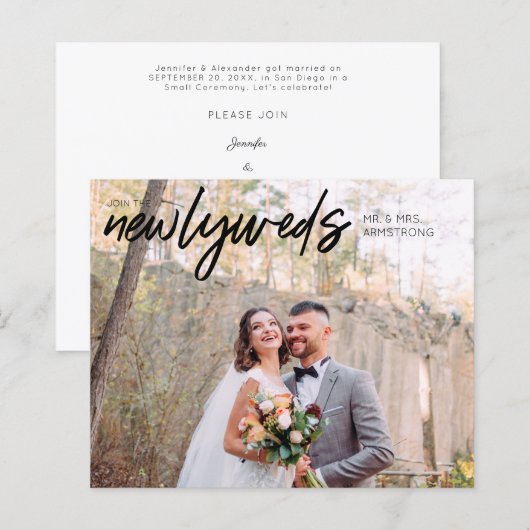 Budget Neuverheiratete HB 1 Foto Post Hochzeit Emp (Vorne/Hinten)