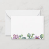 Budget New Address Eucalyptus Moving Ankündigung (Rückseite)