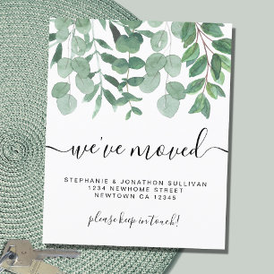 Budget New Address Eucalyptus Moving Ankündigung