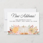 Budget New Address Mouncement Ankündigung Mini-Kar (Vorderseite)