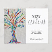 Budget New Address Moving Announcement Card (Vorderseite)