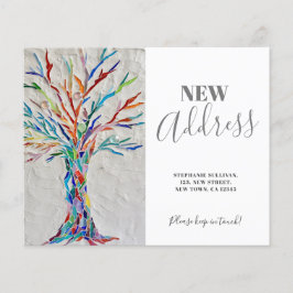 Budget New Address Moving Announcement Card