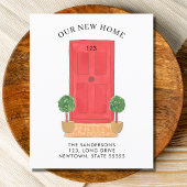 Budget New Address Red Door Moving Ankündigung